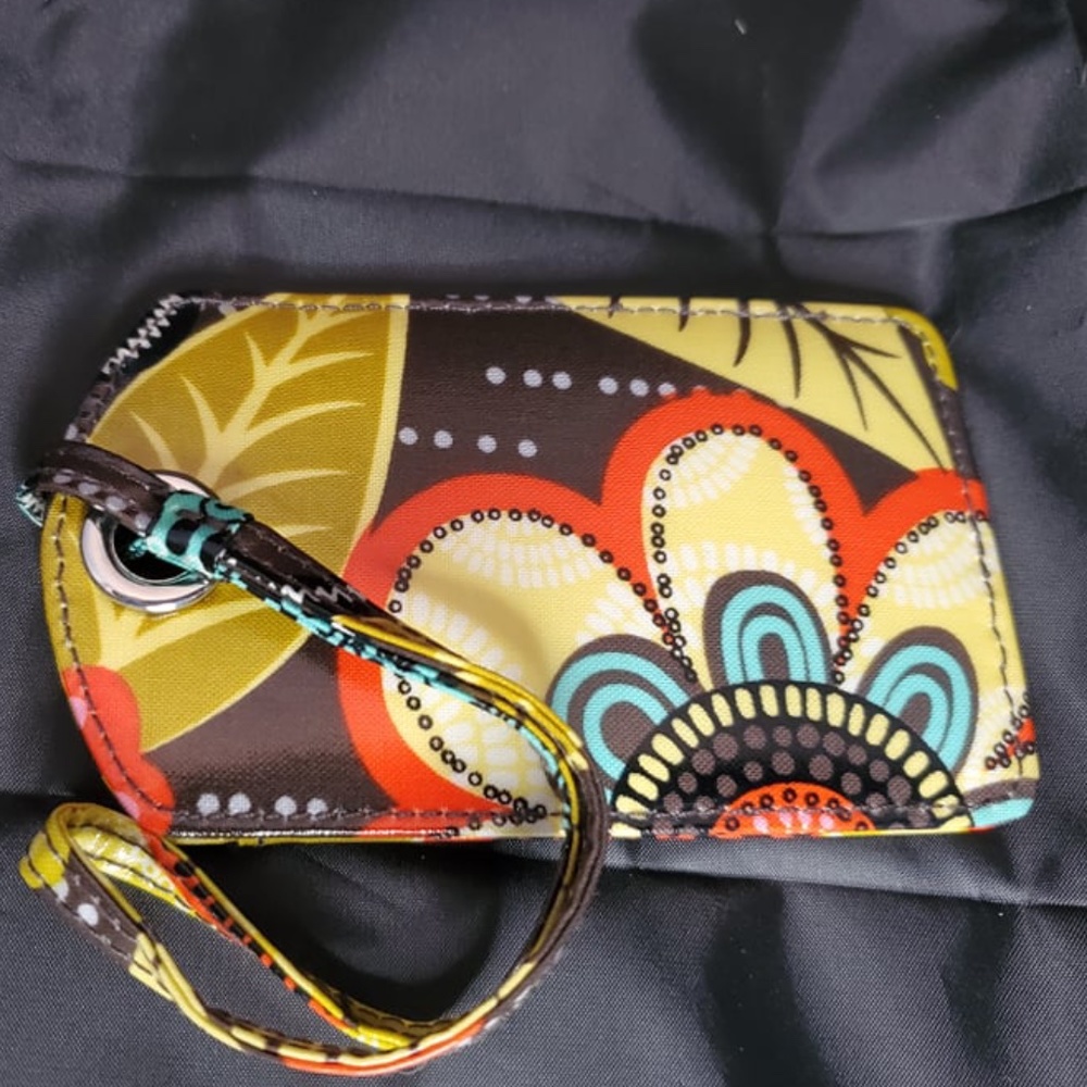 New Without Tag Vera Bradley Floral Luggage Tag